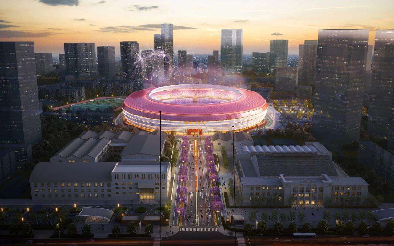 2026年5月完工！改造后的拓东体育场长这样→