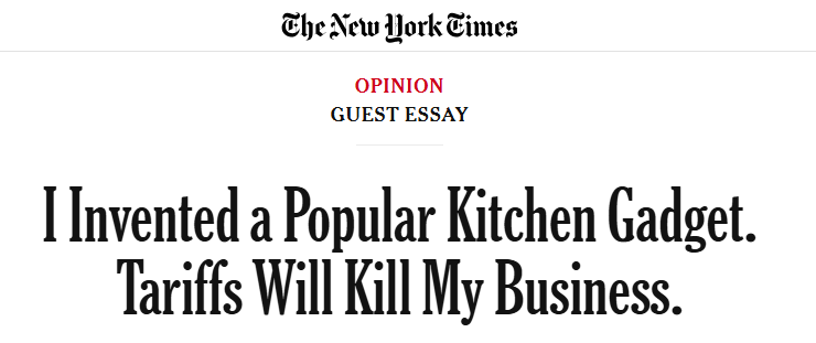 全球媒体聚焦丨美国创业者的悲歌！“关税会杀死我的企业”