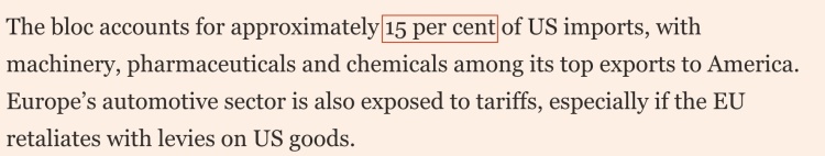 深观察丨“只要团结，欧盟反制美国的王牌很多”