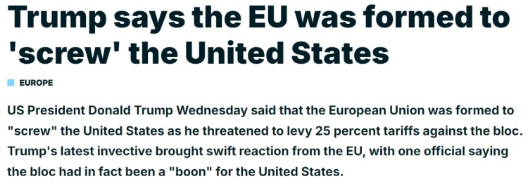 深观察丨“只要团结，欧盟反制美国的王牌很多”