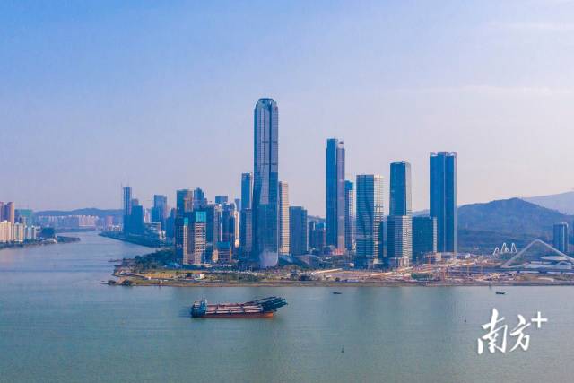 横琴粤澳深度合作区。钱文攀 摄 横琴粤澳深度合作区。钱文攀 摄