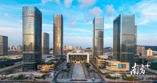 横琴粤澳深度合作区。钱文攀 摄 横琴粤澳深度合作区。钱文攀 摄