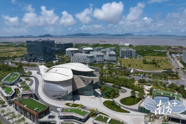 横琴粤澳深度合作区。钱文攀 摄 横琴粤澳深度合作区。钱文攀 摄