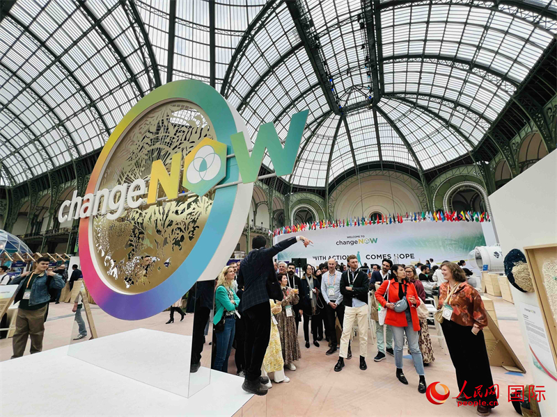 图1：“绿动未来”博览会在巴黎大皇宫举行（图片：何蒨）