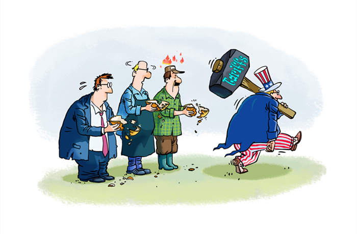 漫画作者：马宏亮（人民网版权图片，未经授权请勿转载。）