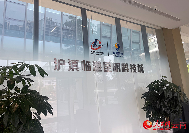 沪滇临港昆明科技城一角。人民网记者 程浩摄