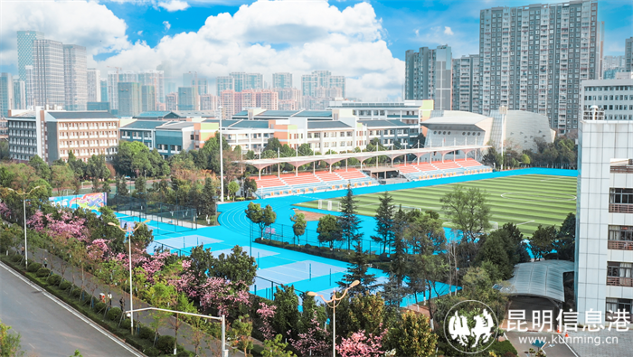 校园俯视图 校园俯视图