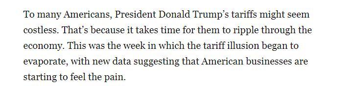 全球媒体聚焦丨美媒：更多美企开始感受到关税大棒的“切肤之痛”