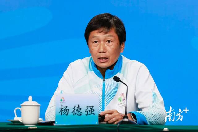 残特奥会香港赛区统筹办公室主任杨德强。  
