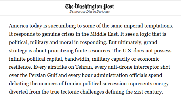 全球媒体聚焦 | 美媒：“伊朗是帝国的陷阱，美国直接走了进去”_fororder_3