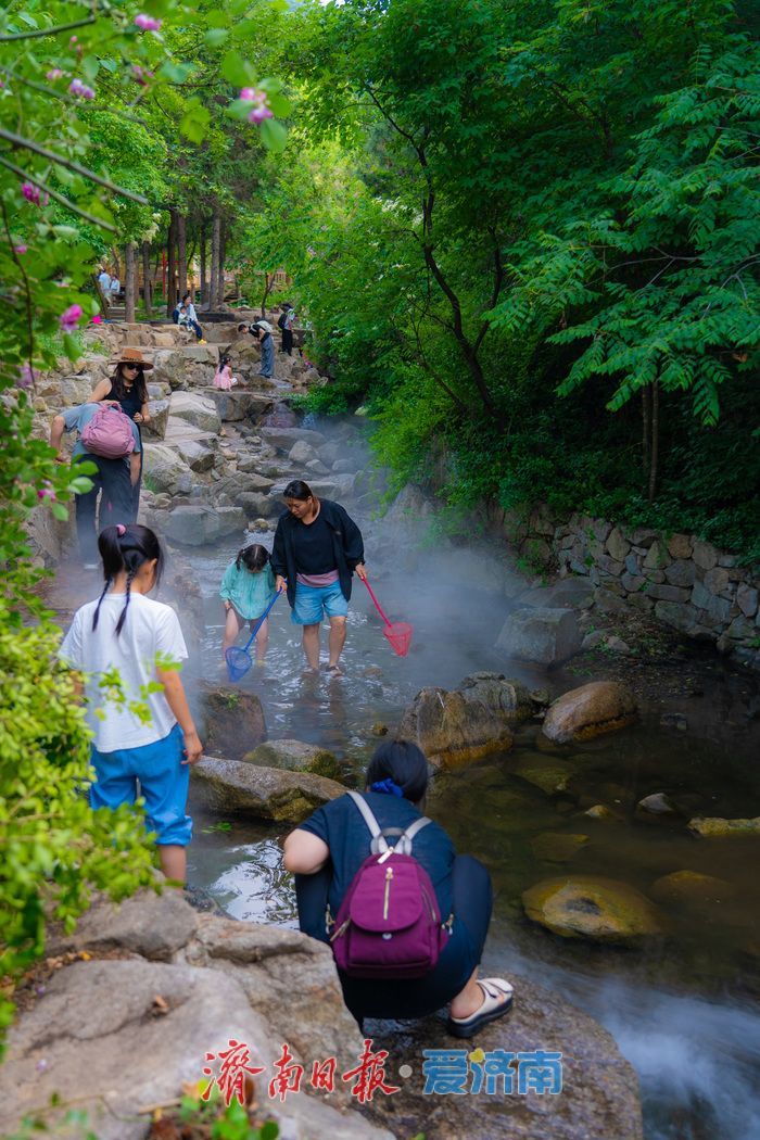 泉城初夏遇520,济南18℃花间溪谷,解锁浪漫约会新场景