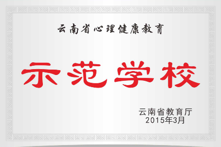 10.云南省心理健康教育示范学校 10.云南省心理健康教育示范学校