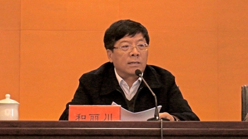 官渡区委书记和丽川做重要发言