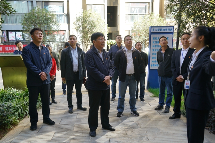 官渡区委书记和丽川率队调研党的建设工作1