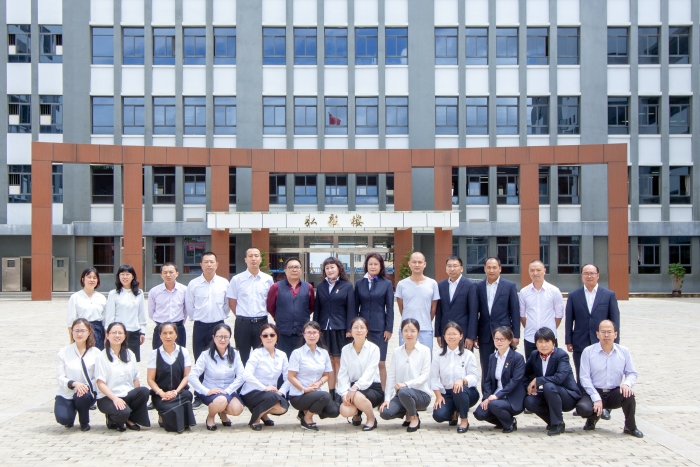 新高一教师团队部分教师合影