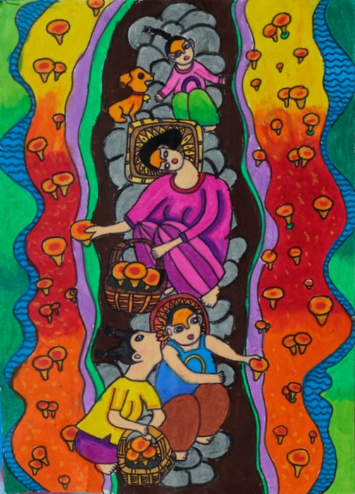 优秀  呈贡 《采蘑菇》李卿瑜