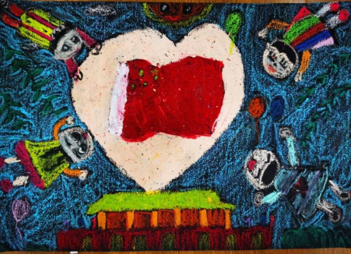 优秀  东川毛梓君  女    6岁《童心向党》指导教师：马关米    昆明市东川区金苹果幼儿园