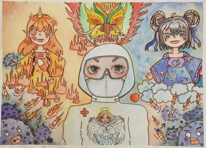 优秀  嵩明毛静雯《2020春最美天使》