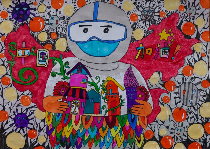 优秀 呈贡《为家而战》 李钰涵