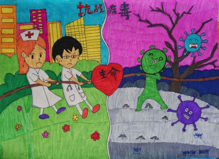 优秀 禄劝黄海锦《抗战病毒》