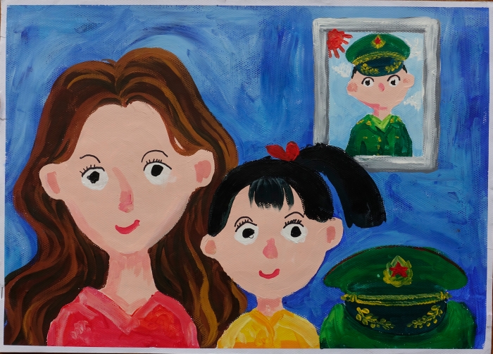 一  呈贡《全家福——爸爸妈妈又回去了》鲁尔婳祎