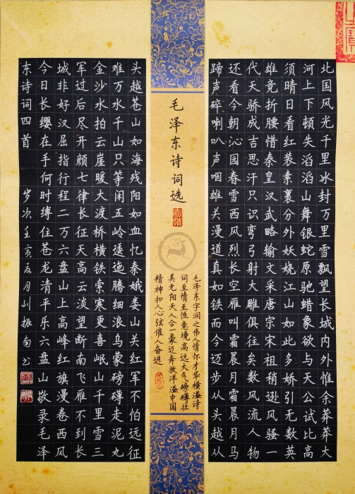 《毛泽东诗词选》（教师组 刘振南）