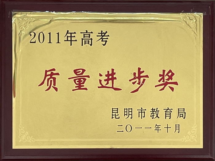 11年高考进步奖