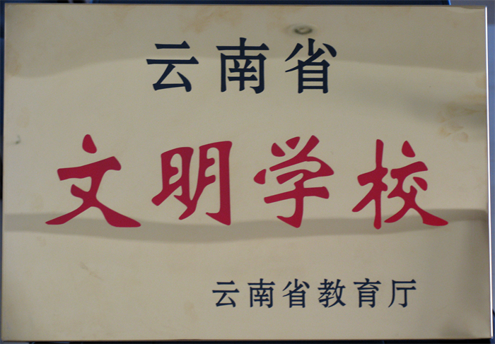3.云南省文明学校