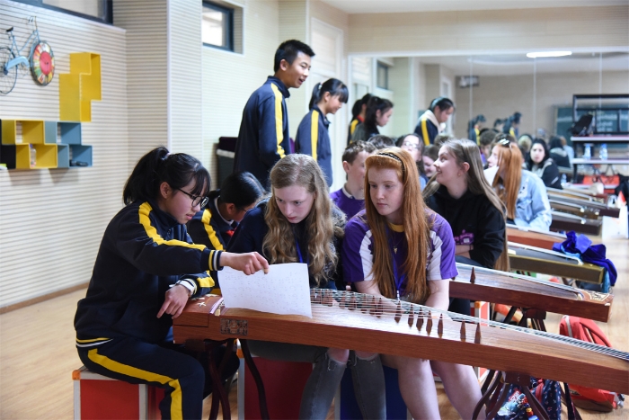 西南联大研究院附属学校-英国友好学校艺术交流