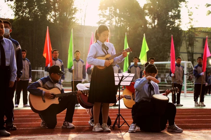 校园乐队展风采 校园乐队展风采