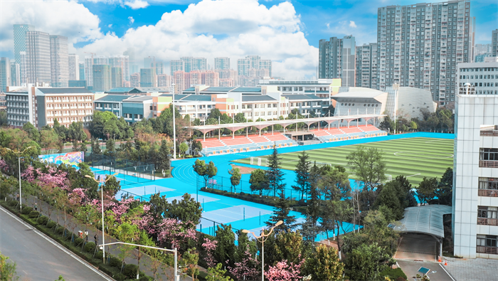 校园俯视图 校园俯视图