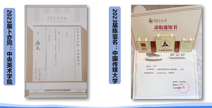 艺术类录取通知书 艺术类录取通知书