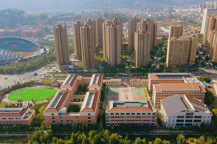 校园鸟瞰图 校园鸟瞰图