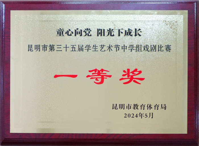 24年戏剧一等奖 24年戏剧一等奖